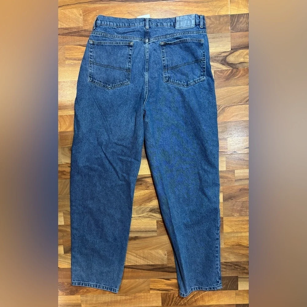 Collusion Relaxed Tapered Jeans Men’s 34x34 Blue Cotton High Waist Streetwear